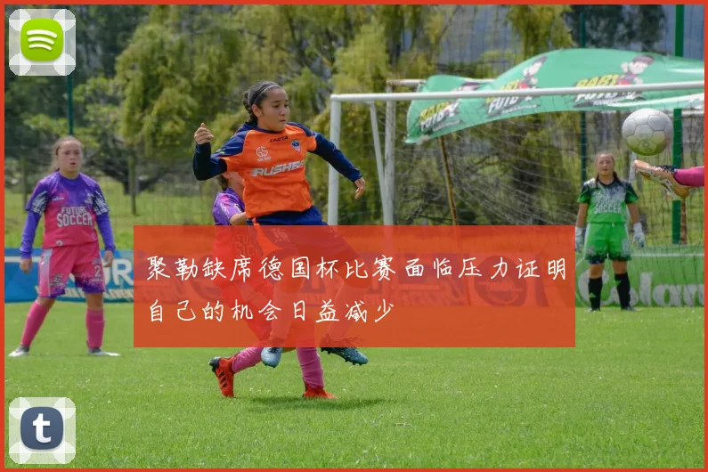聚勒缺席德国杯比赛面临压力证明自己的机会日益减少