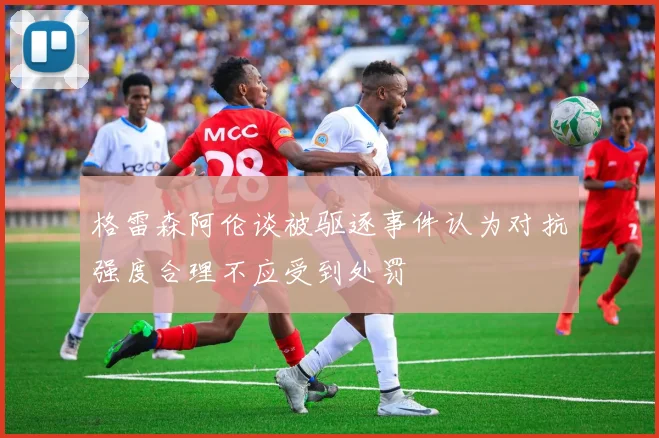 格雷森阿伦谈被驱逐事件认为对抗强度合理不应受到处罚